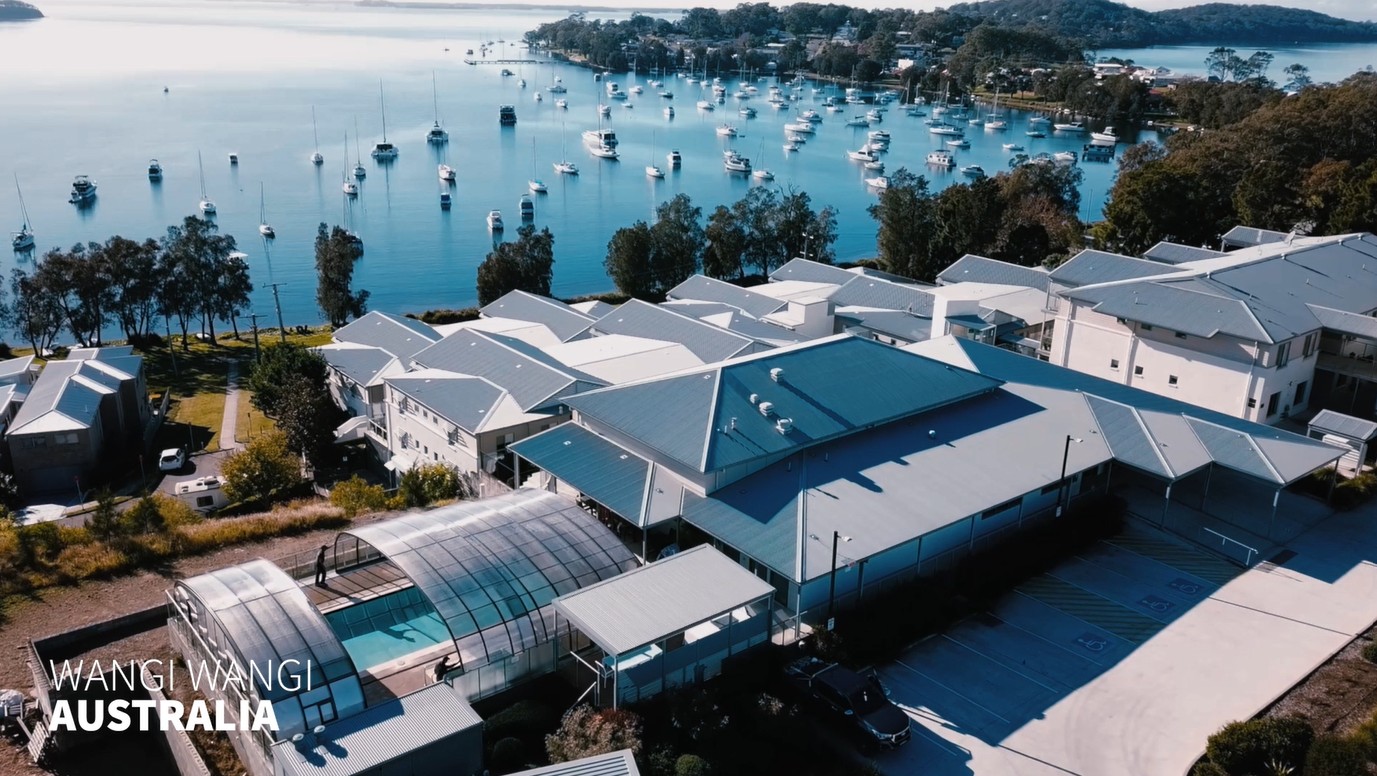 Swimming pool enclosure in a charming location in Wangi Wangi, Australia